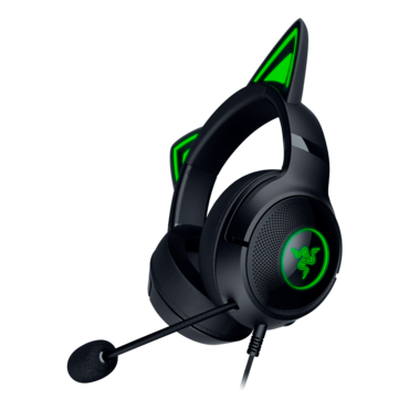 Kraken Kitty V2, Virtual 7.1 Surround Sound, Wired, Black, Gaming Headset