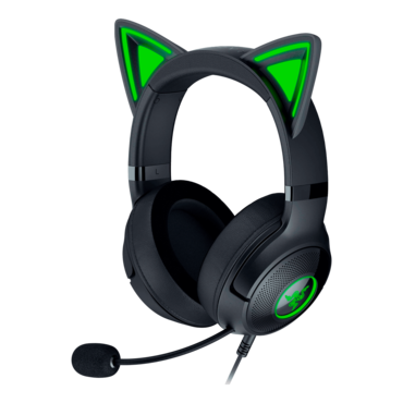 Kraken Kitty V2, Virtual 7.1 Surround Sound, Wired, Black, Gaming Headset