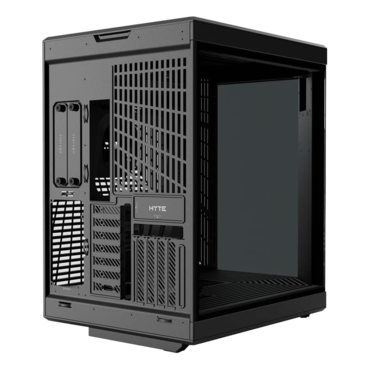 Y70, Touch Infinite, Tempered Glass, No PSU, E-ATX, Pitch Black, Mid Tower Case