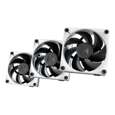 THICC FP12 3 x 120mm, w/ Controller, 3000 RPM, 105.8 CFM, 47.3 dBA, Cooling Fans