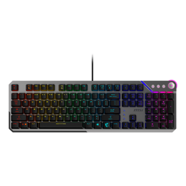 STRIKE 600, Per Key RGB, Kailh Midnight Pro Silent Tactile, Wired, Black, Mechanical Gaming Keyboard