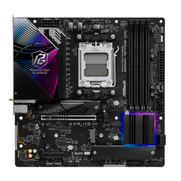B850M Riptide WiFi, AMD B850 Chipset, AM5, microATX Motherboard