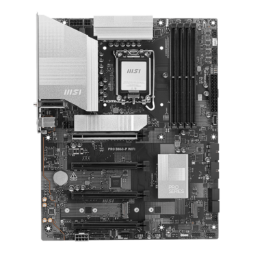 PRO B860-P WIFI, Intel® B860 Chipset, LGA 1851, Thunderbolt™ 4, ATX Motherboard