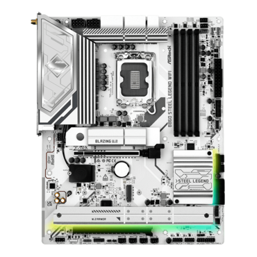 B860 Steel Legend WiFi, Intel® B860 Chipset, LGA 1851, Thunderbolt™ 4, ATX Motherboard