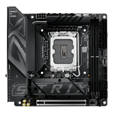 ROG Strix B860-I Gaming WiFi, Intel® B860 Chipset, LGA 1851, Thunderbolt™ 4, Mini-ITX Motherboard