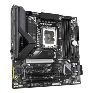 B860M EAGLE PLUS WIFI6E, Intel® B860 Chipset, LGA 1851, microATX Motherboard