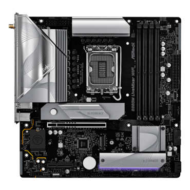 B860M LiveMixer WiFi, Intel® B860 Chipset, LGA 1851, Thunderbolt™ 4, microATX Motherboard