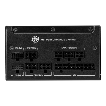 MPG A850GS PCIE5, 80 PLUS Gold 850W, Full Modular, ATX Power Supply