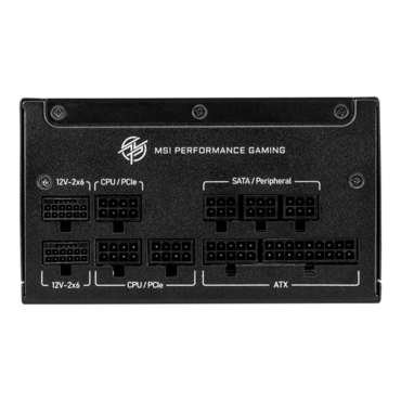 MPG A1250GS PCIE5, 80 PLUS Gold 1250W, Full Modular, ATX Power Supply