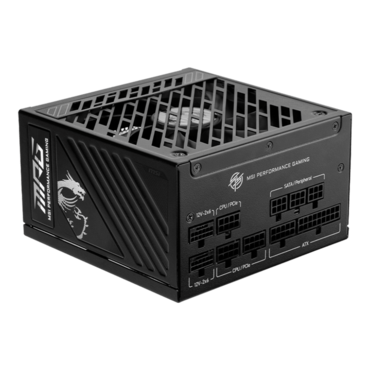 MPG A1250GS PCIE5, 80 PLUS Gold 1250W, Full Modular, ATX Power Supply
