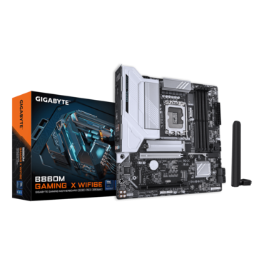 B860M GAMING X WIFI6E, Intel® B860 Chipset, LGA 1851, microATX Motherboard