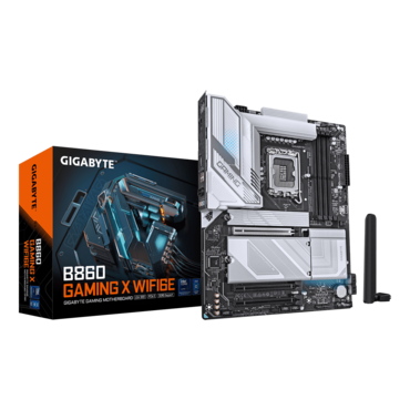 B860 GAMING X WIFI6E, Intel® B860 Chipset, LGA 1851, ATX Motherboard