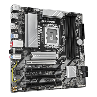 B860M DS3H WIFI6E, Intel® B860 Chipset, LGA 1851, microATX Motherboard