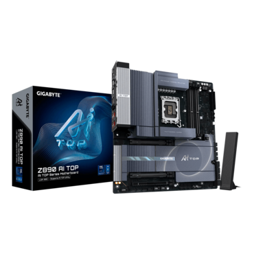 Z890 AI TOP, Intel® Z890 Chipset, LGA 1851, 2 x Thunderbolt™ 5, E-ATX Motherboard