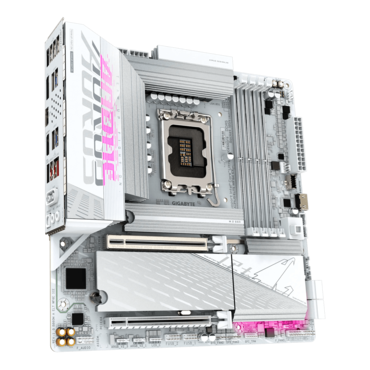 B860M AORUS ELITE WIFI6E ICE, Intel® B860 Chipset, LGA 1851, microATX Motherboad