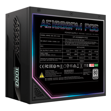 AORUS ELITE P1000W, 80 PLUS Platinum 1000W, Fully Modular, ATX Power Supply