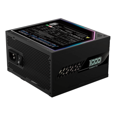 AORUS ELITE P1000W, 80 PLUS Platinum 1000W, Fully Modular, ATX Power Supply