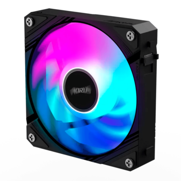 AORUS EZ CHAIN 120mm, ARGB LEDs, 2000 RPM, 60 CFM, 29 dBA, Cooling Fan