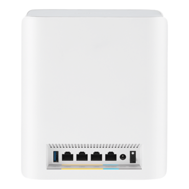 ZenWiFi BT6(W-1-PK), IEEE 802.11be, Tri-Band 2.4GHz / 5GHz / 6GHz, 688 / 2882 / 5762 Mbps, 3xRJ45, 1x USB 3.0, Wireless Mesh System - TAA Compliant