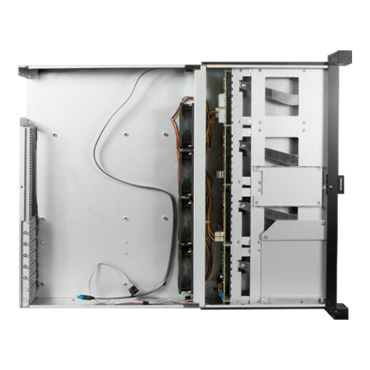 C-280SS, 8x 3.5&quot; Hotswap Bays, ATX, No PSU, Black, 2U Chassis