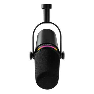 MV7+, Dynamic, RGB LED, Black, Podcast Microphone