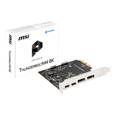 ThunderboltM4 8K, PCI Express 3.0 x4, Expansion Card