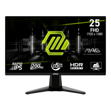 MAG 255F E20, 24.5&quot; Rapid IPS, 1920 x 1080 (FHD), 0.5 ms, 200Hz, FreeSync™ Premium Gaming Monitor
