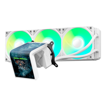 PANORAMA SE ARGB 360 WHITE, 360mm Radiator, Liquid Cooling System