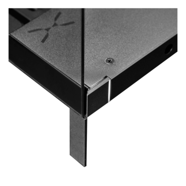 LUCA L70, Tempered Glass, No PSU, E-ATX, Black, Mid Tower Case