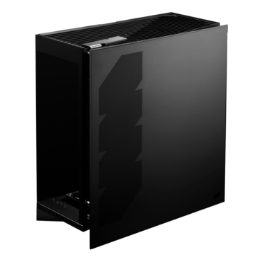 LUCA L70, Tempered Glass, No PSU, E-ATX, Black, Mid Tower Case