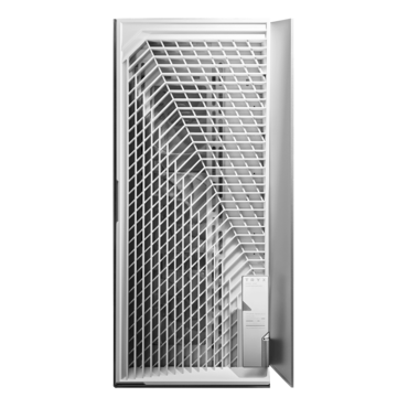 LUCA L70, Tempered Glass, No PSU, E-ATX, White, Mid Tower Case