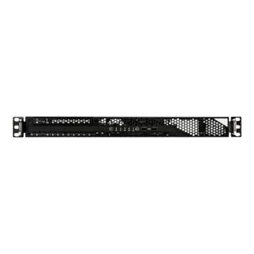 RA100-S315.B3, 1x Slim ODD, 2x 3.5 Internal Bays, 315W PSU, ATX, Black/Grey, 1U Chassis - TAA Compliant