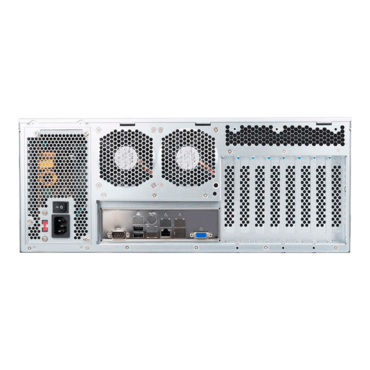 R400N-8P.3F.CR1K2, 3x 5.25&quot; + 1x 3.5&quot; External Bays, 3x 2.5&quot; Internal Bays, 1200W PSU, CEB, Black/Grey, 4U Chassis - TAA Compliant