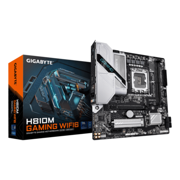 H810M GAMING WIFI6, Intel® H810 Chipset, LGA 1851, microATX Motherboard