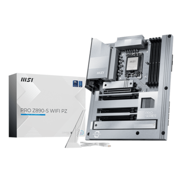 PRO Z890-S WIFI PZ, Intel® Z890 Chipset, LGA 1851, Thunderbolt™ 4, ATX Motherboard
