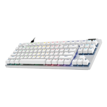 PRO X TKL RAPID, RGB, Magnetic Analog, Wired, White, Mechanical Gaming Keyboard