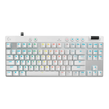 PRO X TKL RAPID, RGB, Magnetic Analog, Wired, White, Mechanical Gaming Keyboard