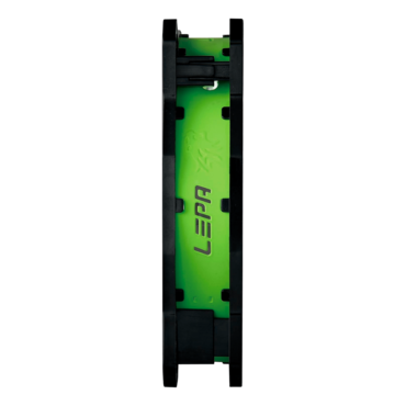 CHOPPER ADVANCE LPCPA12P-G120mm, Green LEDs, 1500 RPM, 70.38 CFM, 20 dBA, Cooling Fan