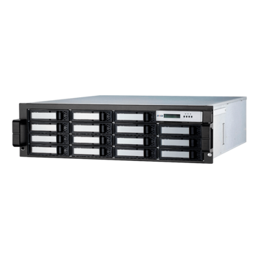 ARC-8050T3-16R, 16-Bay 3U Rackmount Thunderbolt 3 Hardware RAID / Redundant Power Supply