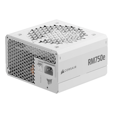 RM750e, 80 PLUS Gold 750W, White, Fully Modular, ATX Power Supply