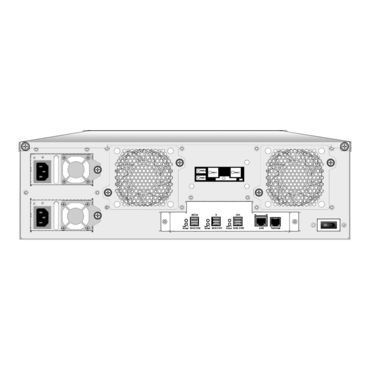 ARC-7316JS-TR3, 16-Bay 3U Rackmount 12Gb SAS JBOD w/ Expansion Port