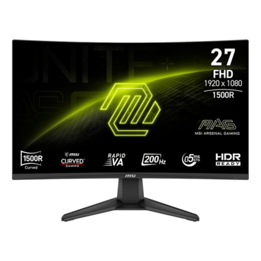 MAG 276CF E20, Curved, 27&quot; Rapid VA, 1920 x 1080 (FHD), 0.5 ms, 200Hz, Gaming Monitor