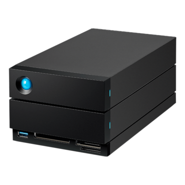 LaCie® 2big Dock (STLG48000400), 48TB External Drive, up to 550MB/s, Thunderbolt 3 / 2 - Retail