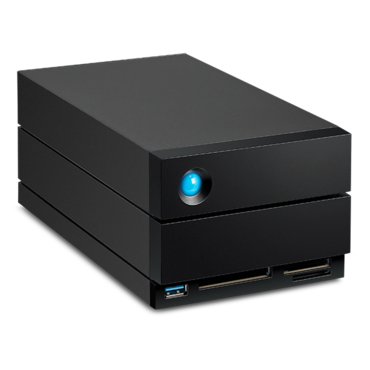 LaCie® 2big Dock (STLG48000400), 48TB External Drive, up to 550MB/s, Thunderbolt 3 / 2 - Retail