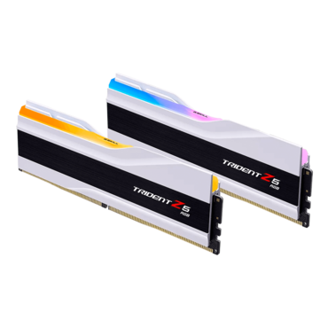48GB (2 x 24GB) Trident Z5 RGB DDR5 8000MT/s, CL38, White/Black, RGB LED, DIMM Memory - TAA Compliant