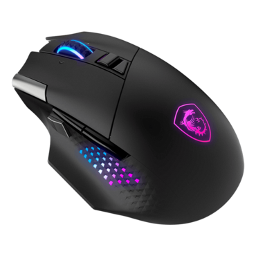 VERSA PRO WIRELESS, RGB, 26000-dpi, Wired/Bluetooth/Wireless, Black, Optical Gaming Mouse