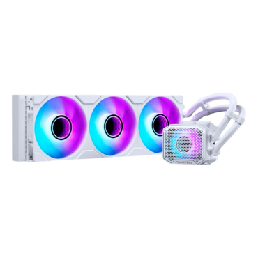 Glacier One 360M25 G2, White, 360mm Radiator, Liquid Cooling System