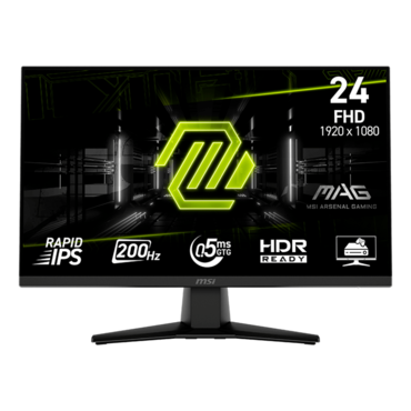 MAG 242F, 23.8&quot; Rapid IPS, 1920 x 1080 (FHD), 0.5 ms, 200Hz, FreeSync™ Premium Gaming Monitor