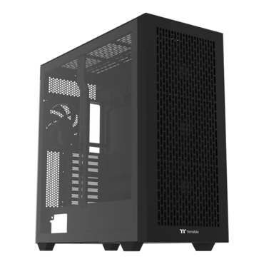 AX500, Tempered Glass, No PSU, E-ATX, Black, Full Tower Case