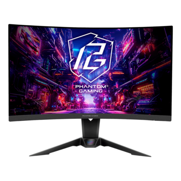 Phantom Gaming PG27QRT2A, Curved, 27&quot; VA, 2560 x 1440 (QHD), 1ms, 180Hz, FreeSync™ Gaming Monitor